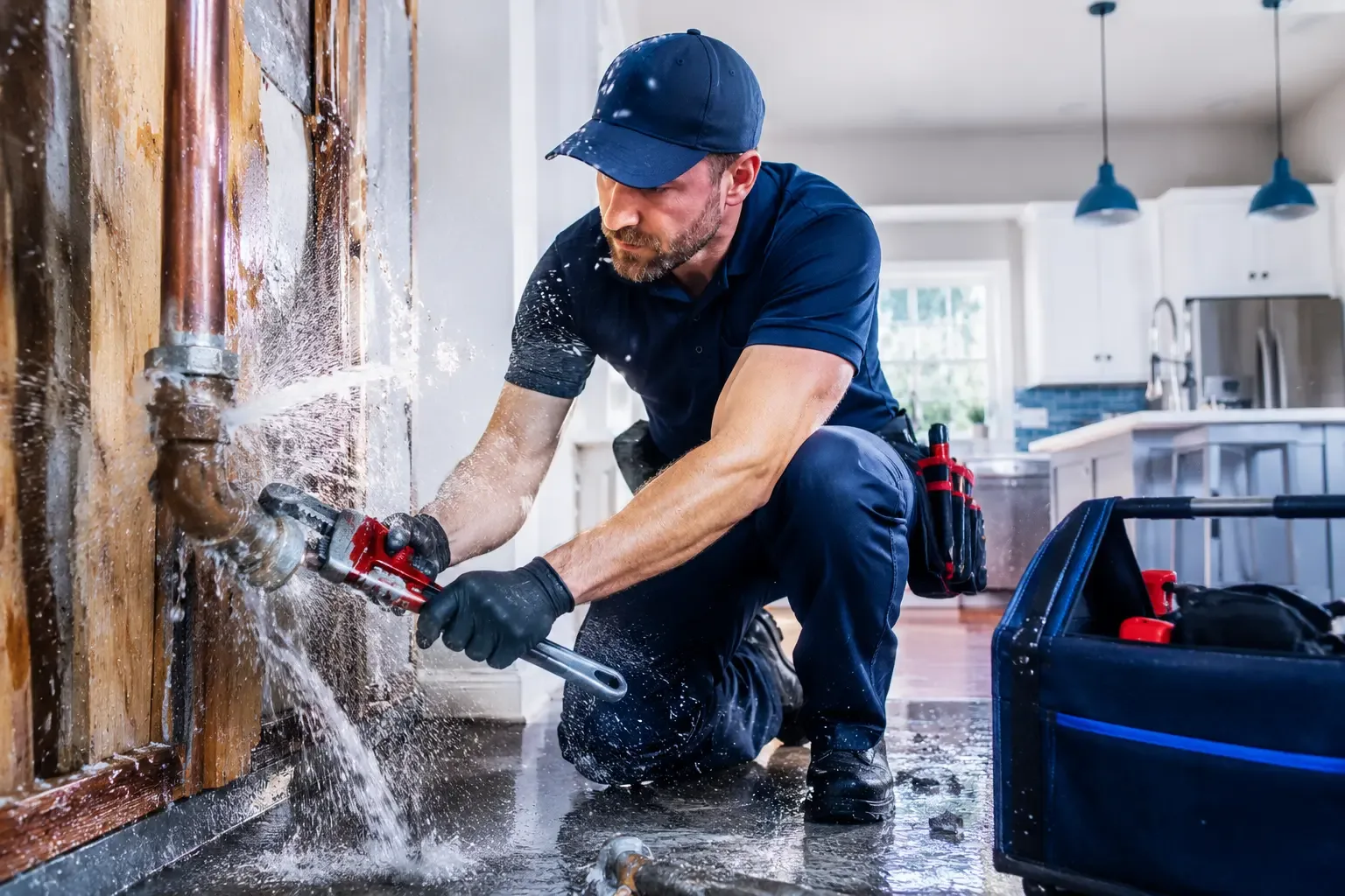 Local emergency pipe repair professionals in Levasy, MO